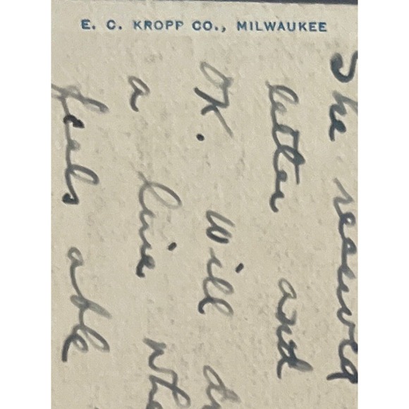 Vtg 1929 Litho Ephemera Postcard Niles MI Train Depot Station Railroad Posted - Picture 11 of 11